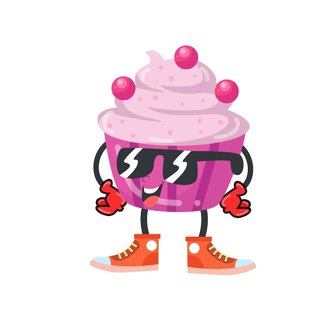 Vector sweet spread delights cartoon jam and cake characters in vector