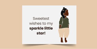 African american greeting greeting cards