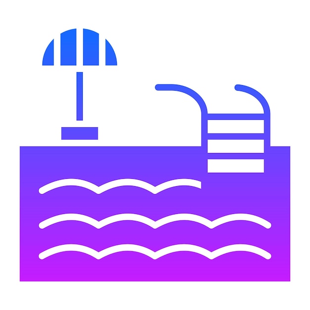 Swimming Pool Vector Illustration