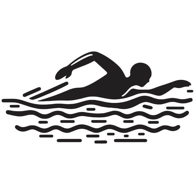 Swimming svg