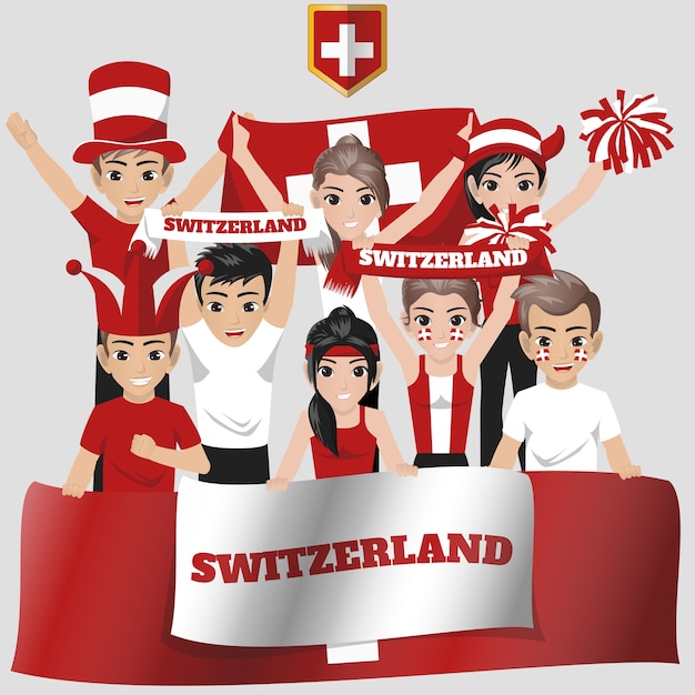 SWITZERLAND National Team Supporter 