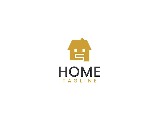 Switzerland real estate logo Letter S and house concept