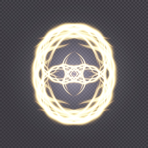 Vector symbolism of the templars. fractal design.light effect.vector