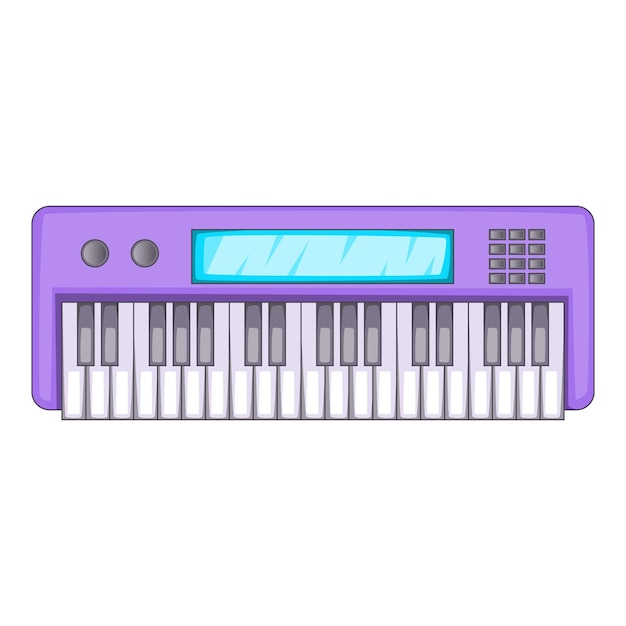 Synthesizer icon Cartoon illustration of synthesizer vector icon for web design