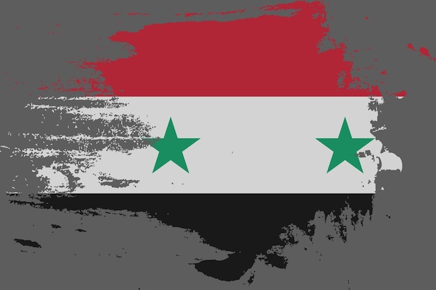 Syria flag vector 6