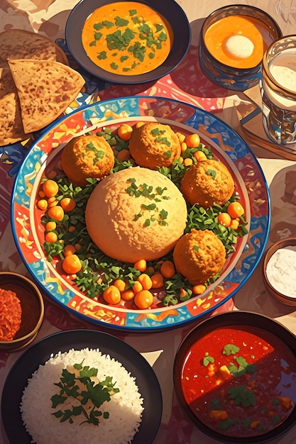 Syrian Falafel and Fried Chickpea Balls