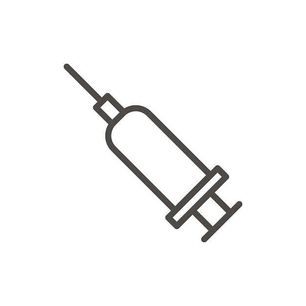 syringe icon vector design templates