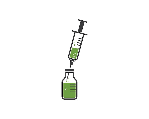 Syringe icon vector illustration design