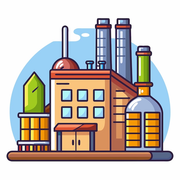 Syrup Factory Icon Design for Commercial Use