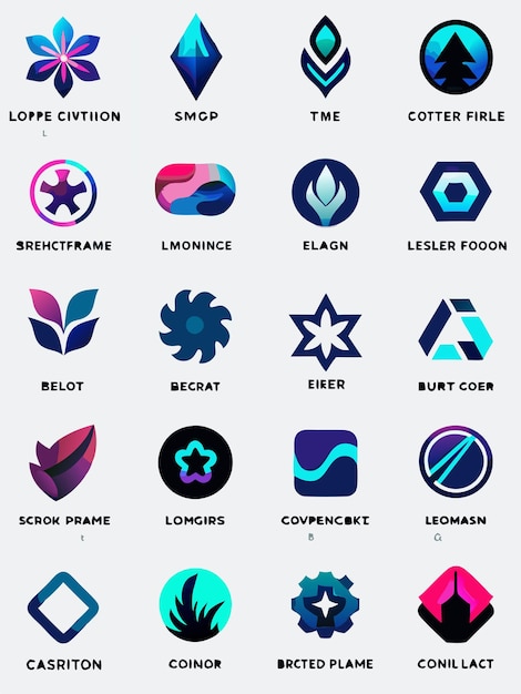 System Icons vector graphics illustration EPS source file format lossless scaling icon design