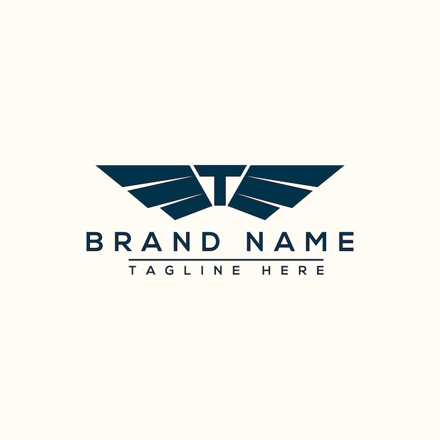 T Logo Design Template Vector Graphic Branding Element