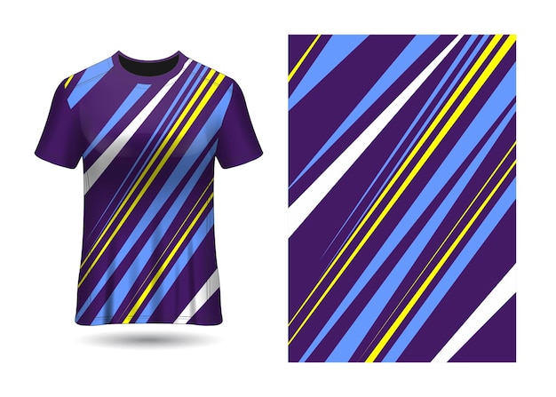 T-shirt sports abstract texture design jersey for racing soccer gaming motocross cycling vector