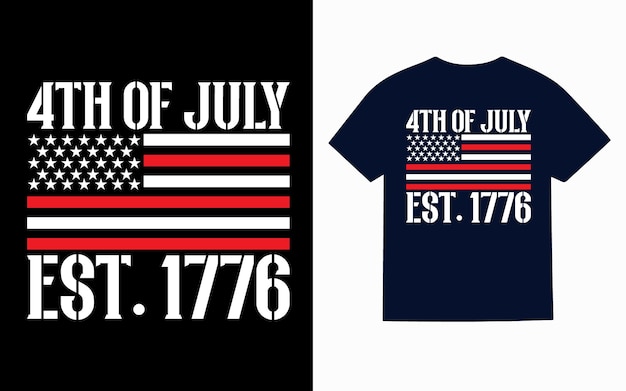 Vector a t - shirt that says'4th of july'on it