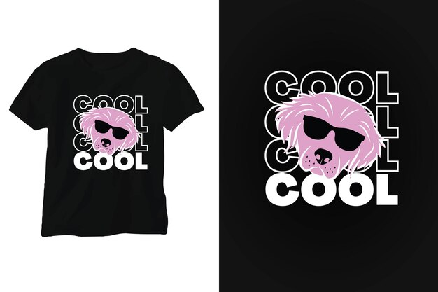 Vector t - shirt that says cool cool on it