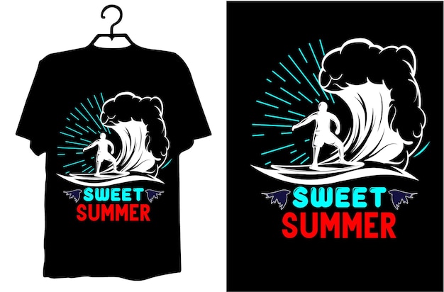 A t - shirt that says sweet summer on it