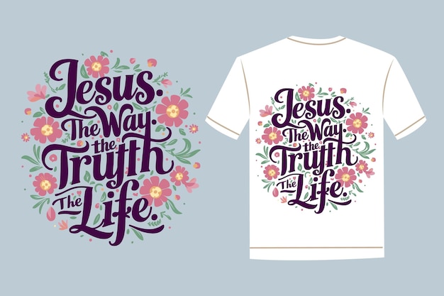 a t - shirt with jesus jesus on the front and the words jesus on the front