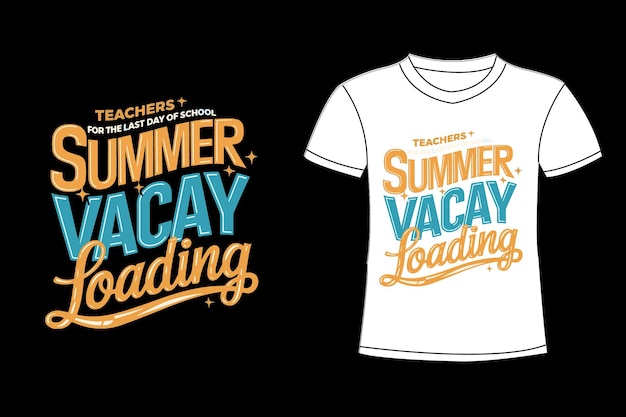 a t shirt with the words summer vacationing on it