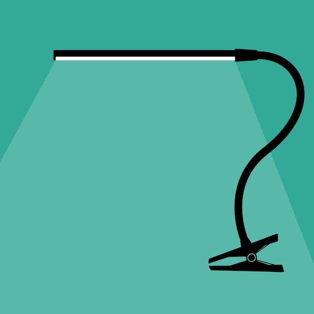 Table lamp icon Desk lamp icon Vector illustration