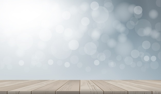 Table top background with perspective of wooden pattern and texture