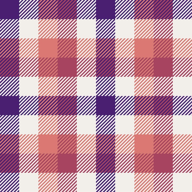 Tablecloth plaid check seamless pattern