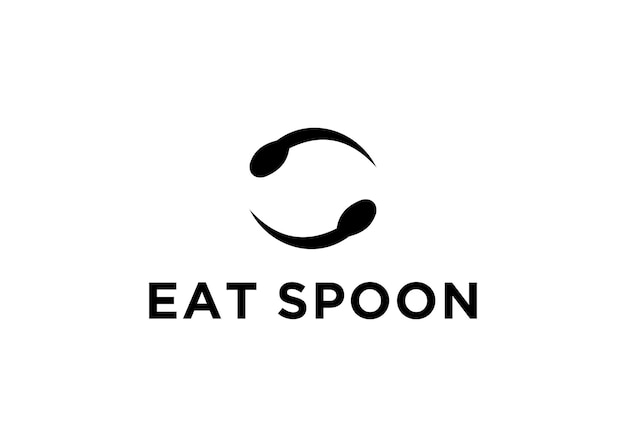 tablespoon logo design vector illustration