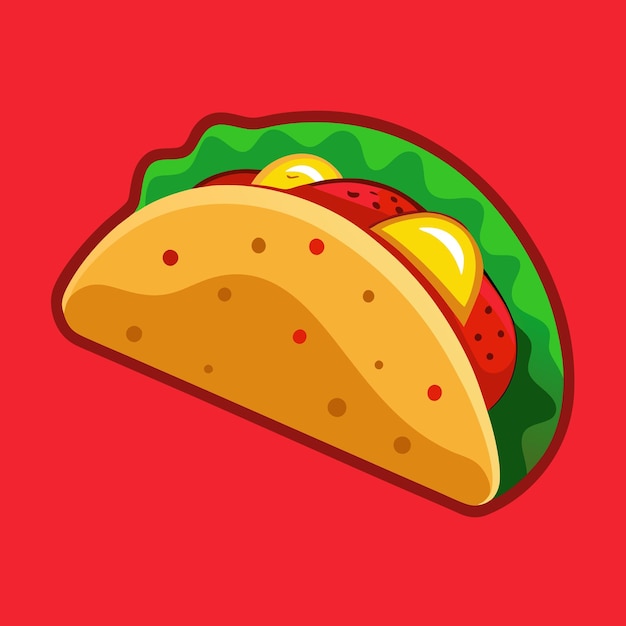 Tacos vector illustration