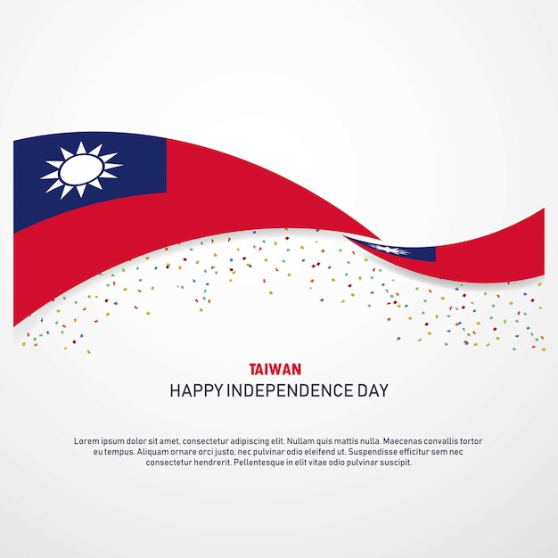 Taiwan Happy independence day Background