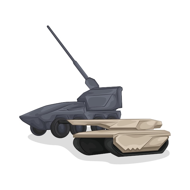 Vector tank illustration