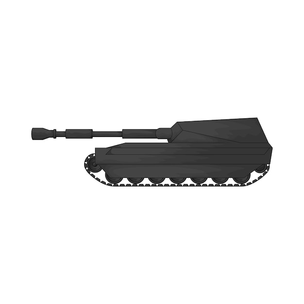 Vector tank illustration