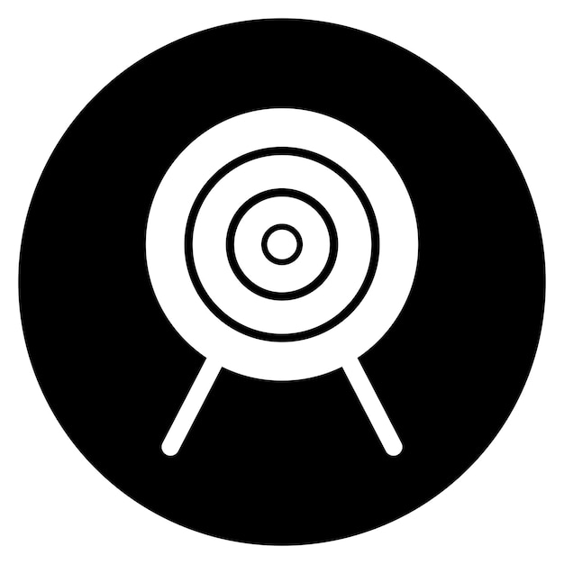 Target icon vector