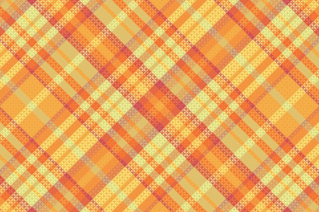 Tartan or plaid halloween color pattern