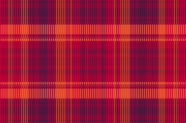 Tartan or plaid halloween color pattern