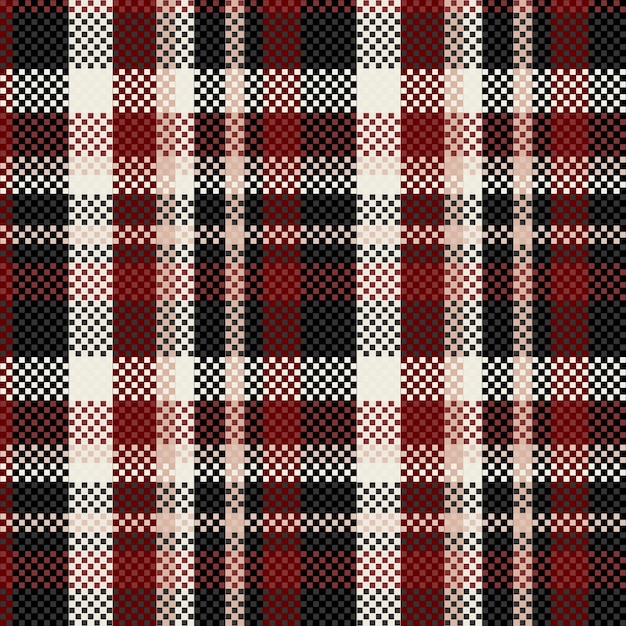 Tartan or plaid halloween color pattern