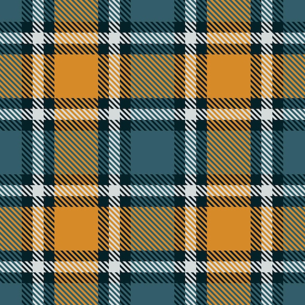 Tartan plaid pattern Seamless check plaid graphic in yellow and dark green