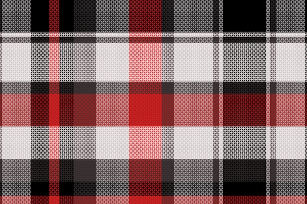 Tartan plaid pattern with dark color