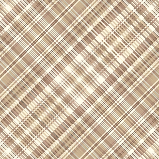 Tartan plaid pattern with texture and coffee color