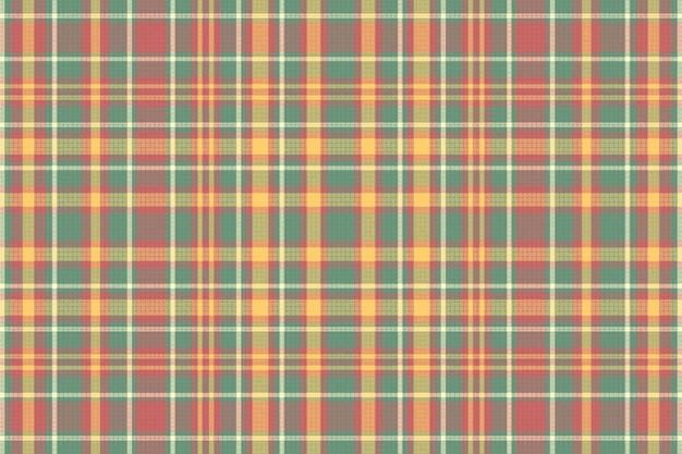 Tartan plaid pattern with texture and retro color Vector illustration