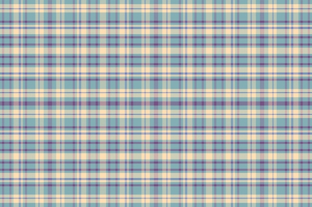 Tartan plaid pattern with texture and retro color Vector illustration