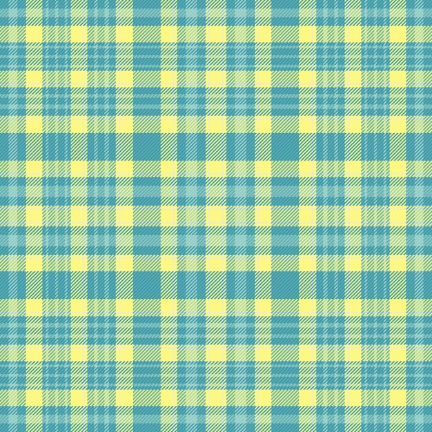 Tartan plaid pattern with texture and summer color