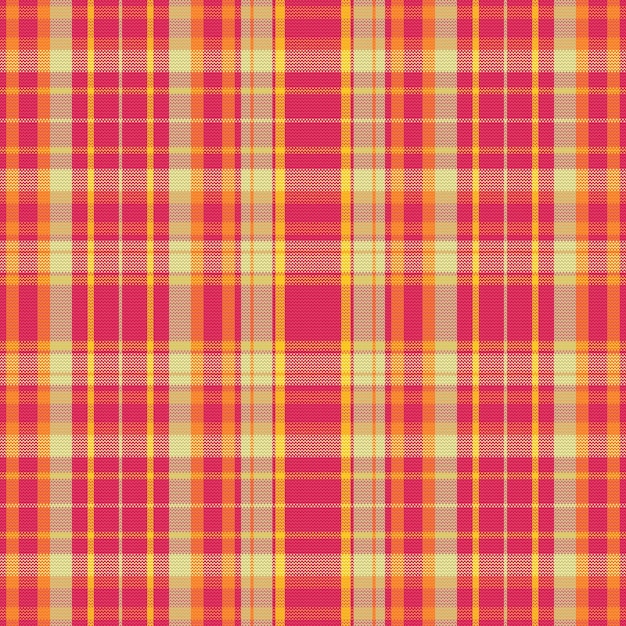 Tartan plaid pattern with texture and summer color