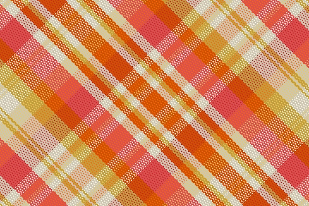 Tartan plaid pattern with texture and warm color