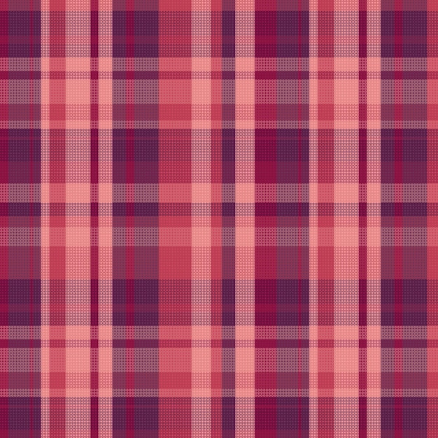 Tartan plaid pattern with texture and warm color