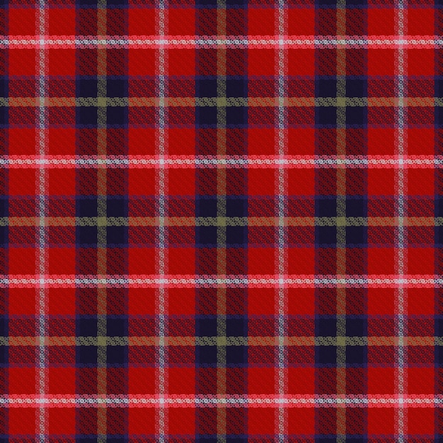 Vector tartan plaid pattern with texture