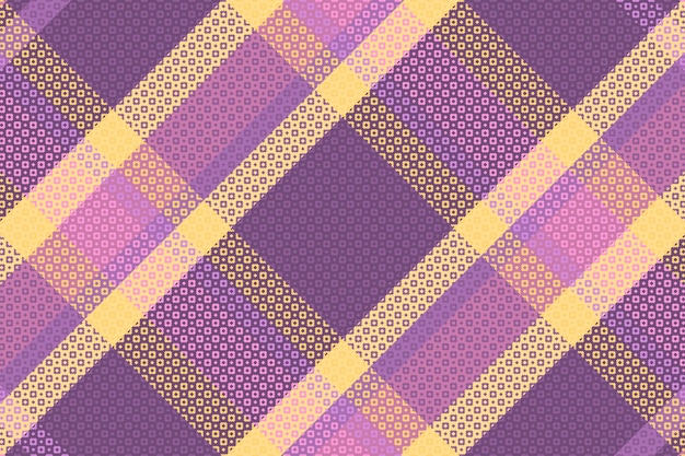 Tartan or plaid retro color pattern