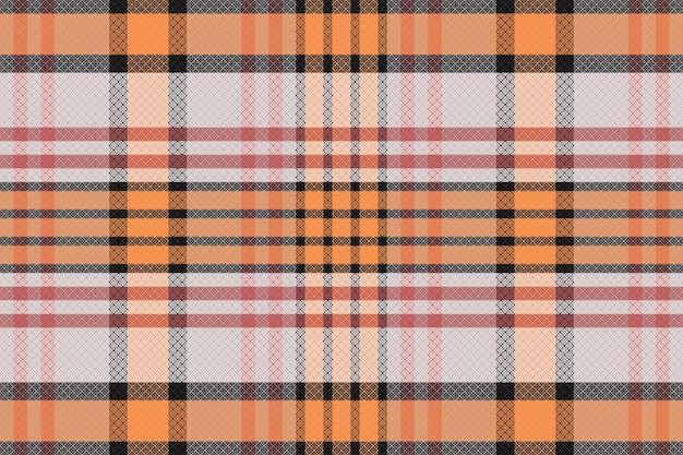 Tartan Plaid With Night Color Pattern