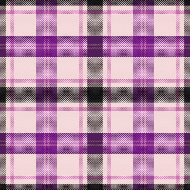 Tartan Plaid With Night Color Pattern