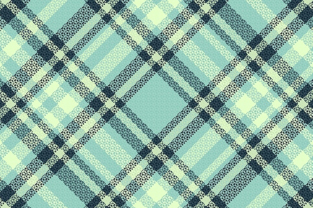 Tartan Plaid With Night Color Pattern