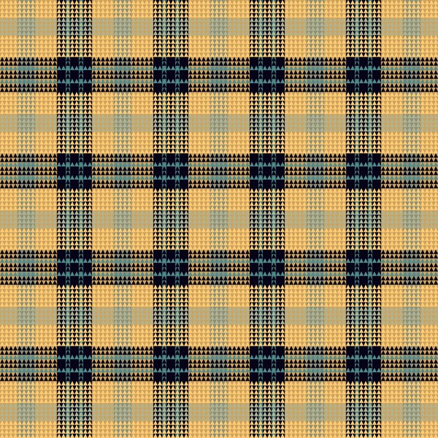 Tartan Plaid With Night Color Pattern