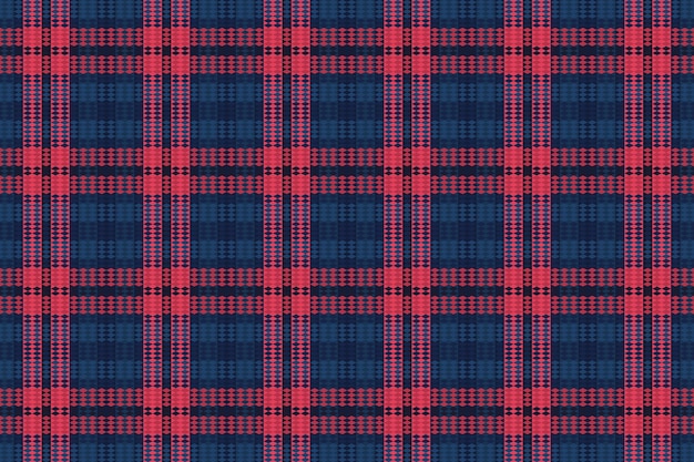 Tartan Plaid With Night Color Pattern