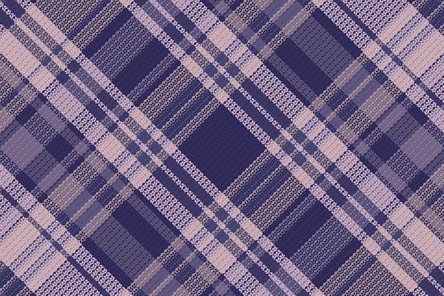 Tartan Plaid With Night Color Pattern